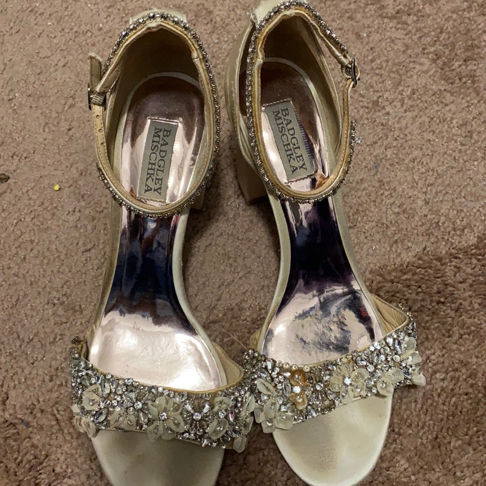 Bradley Mischika wedding shoes.
